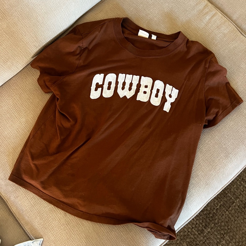Sunday Best Cowboy Tee - Medium